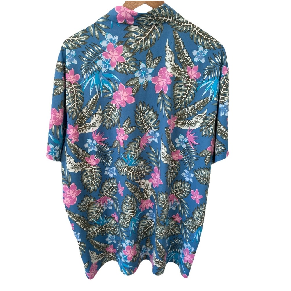 BirdieBound Floral Golf Polo Shirt Men's 3XL Performance Birdie - Picture 3 of 4
